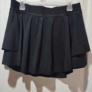 Lululemon Athletica Black Skater Skirt